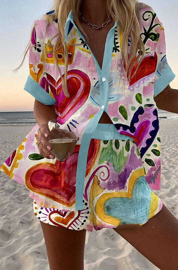 Stamped Linen Set by auricci