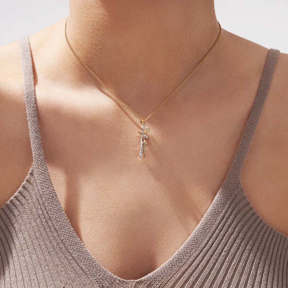 14K Ethernal Hug Necklace
