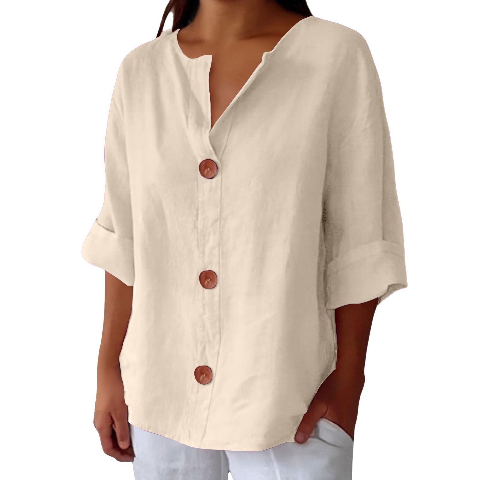 Catarina | Blusa de Linho Casual
