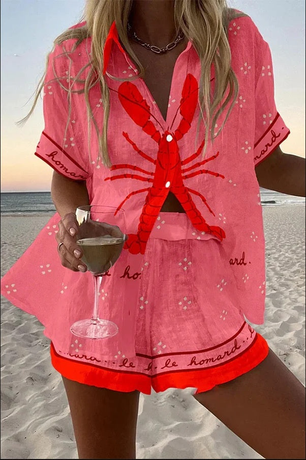 Stamped Linen Set by auricci